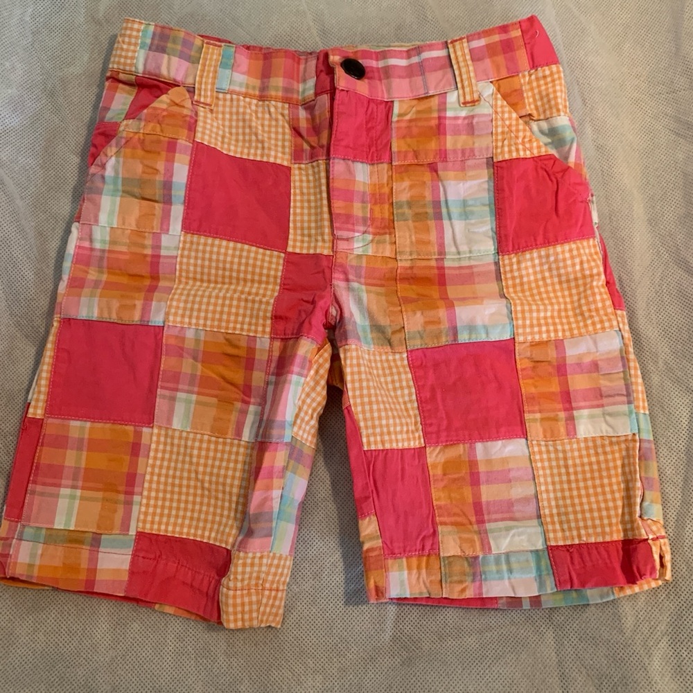 Gymboree Multicolor Patchwork Kids Shorts